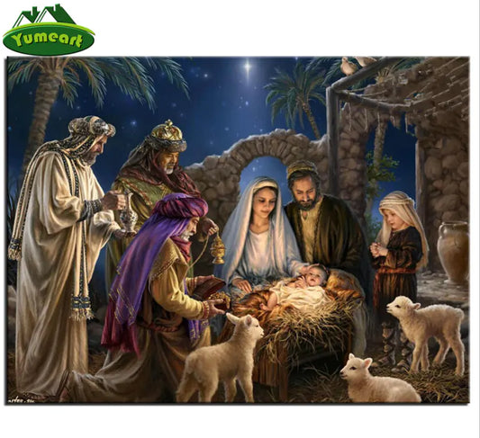 5D DIY Diamond Painting of Christ - Full Drill Decor